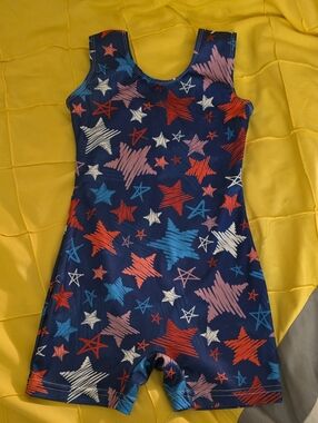 Girls Star Gymnastics Leotard